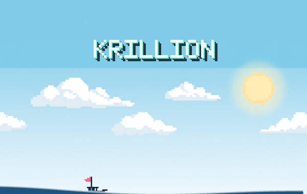 Krillion Daily Dive game interface showing the daily prompt screen