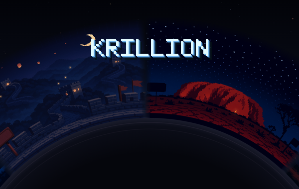 Krillion Geography game interface showing the geography dive prompt screen